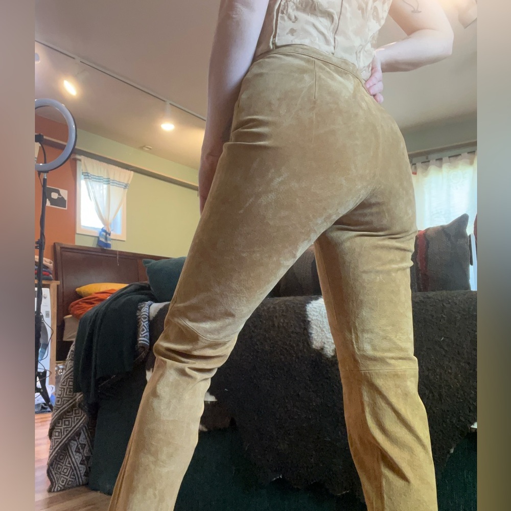 Cali Cali 100% Leather Pants. 28W 30L Cowboy Country Rodeo Summer Vibes